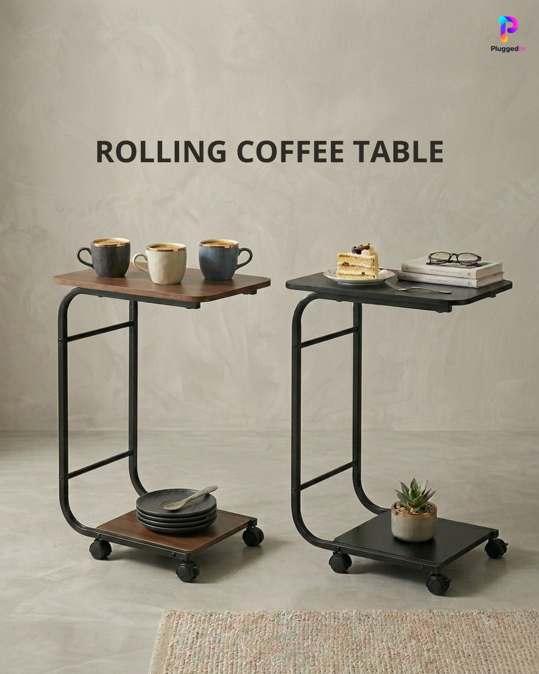 Rolling Coffee Table