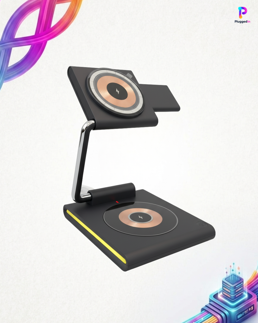 Wiwu 3-in-1 Wireless charger stand