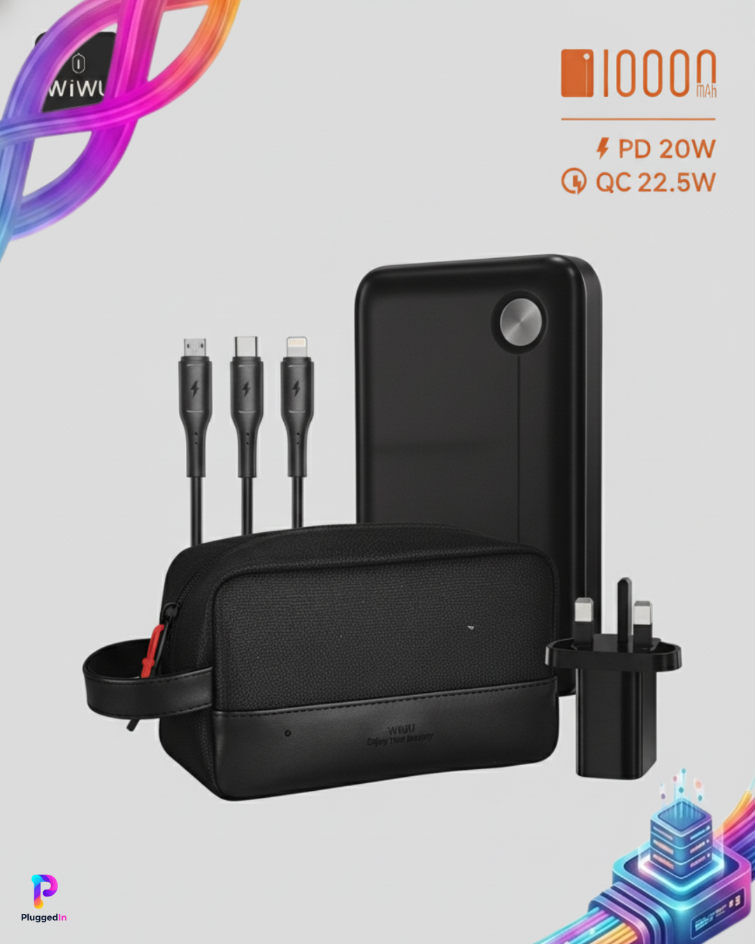 Wiwu 4-in-1 Tech Travel Pack